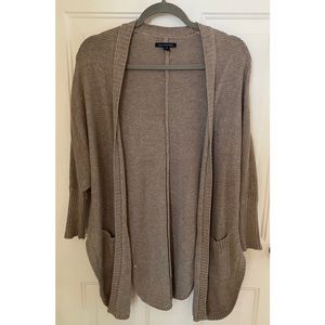 Tan cardigan
